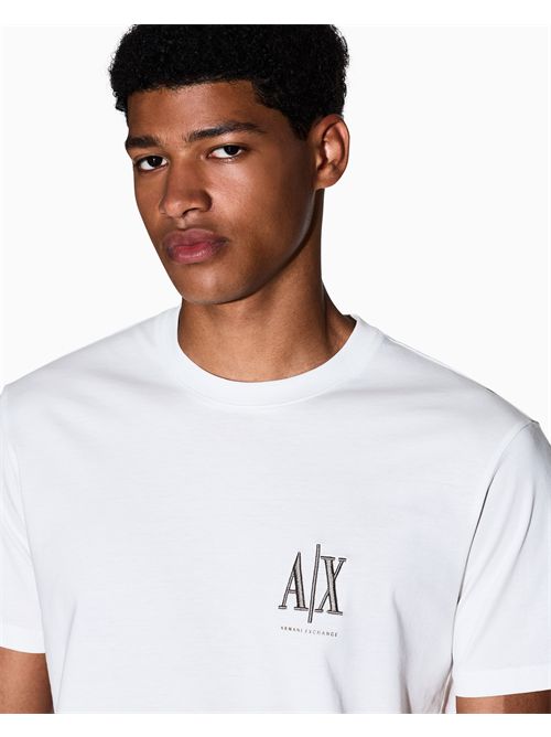 T-Shirt Regular Fit in Jersey di Cotone ARMANI EXCHANGE | XM000365AF12308/U0009